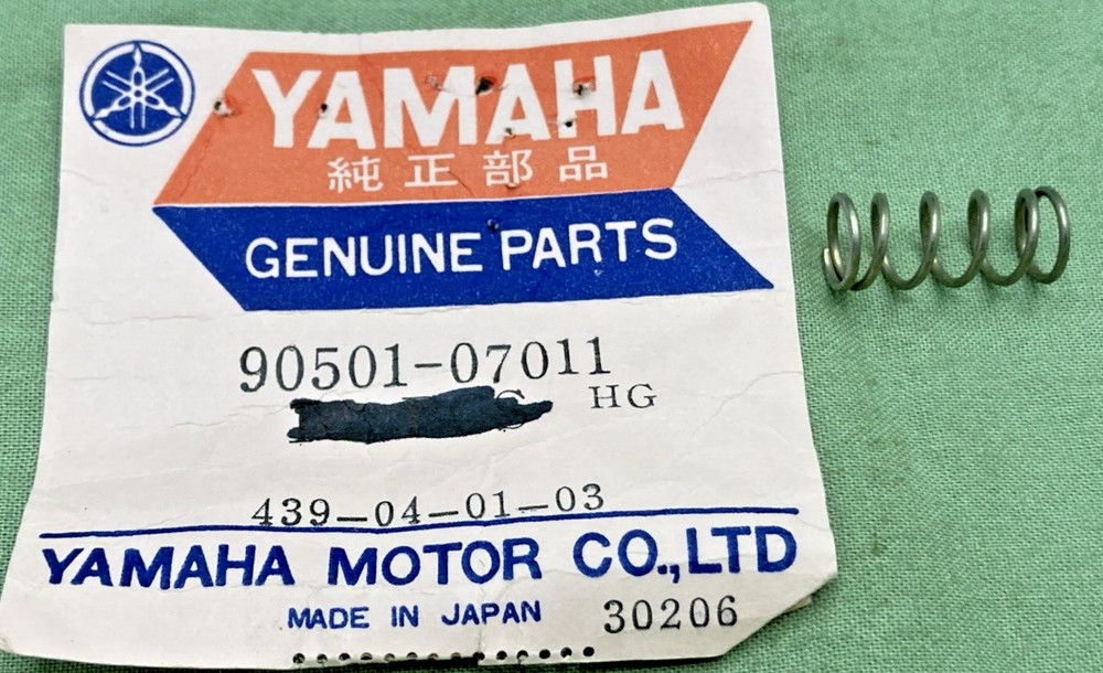 NEW GENUINE YAMAHA 90501-07011 SPRING, COMPRESSION