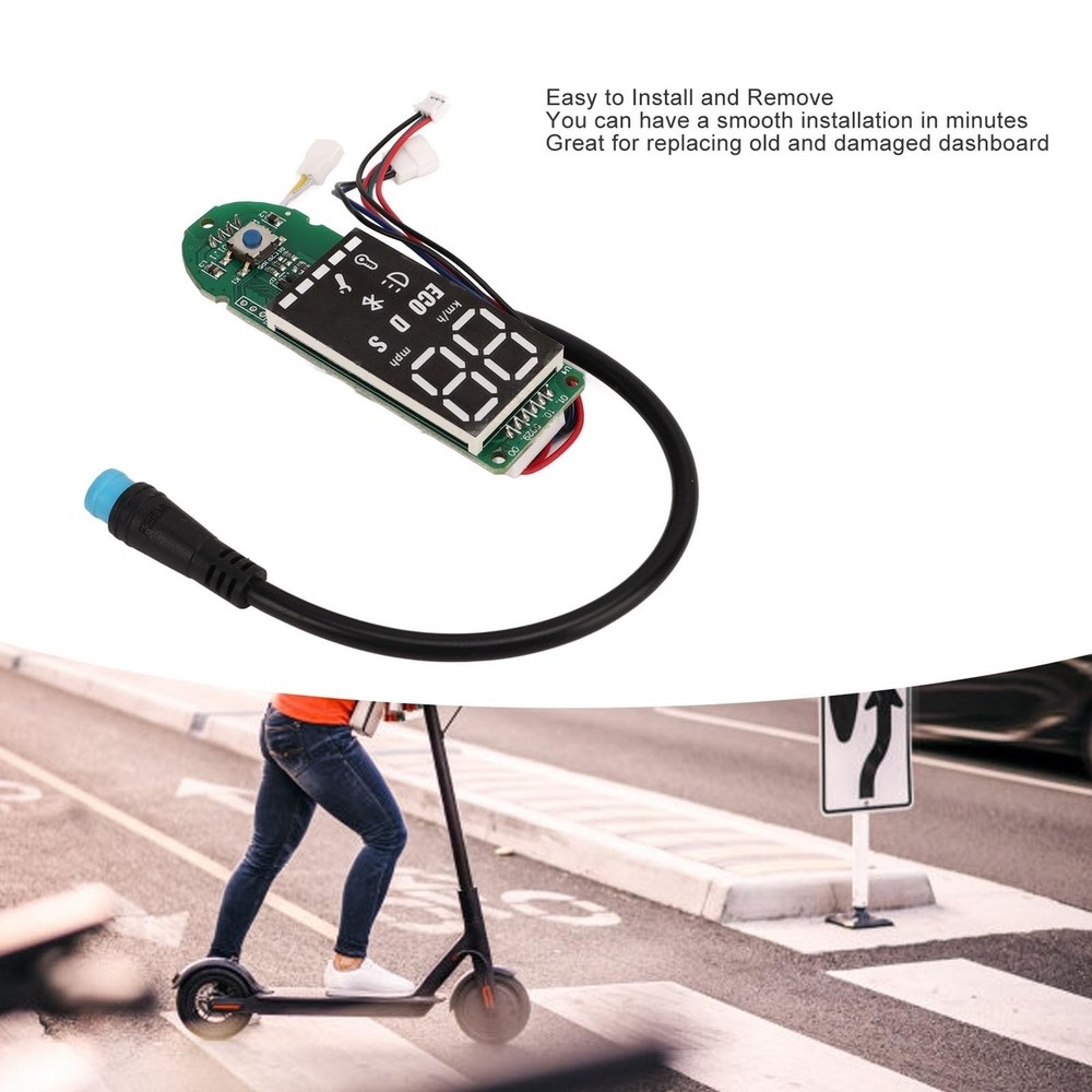 Electric Scooter Dashboard, PCB Material, Waterproof, Real-Time Data Display,...
