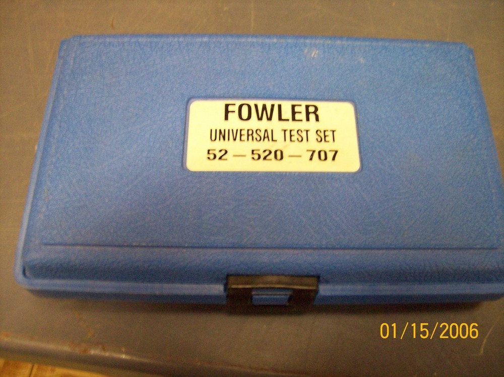 FOWLER 52-520-707 LONG RANGE Universal Test Set #1875