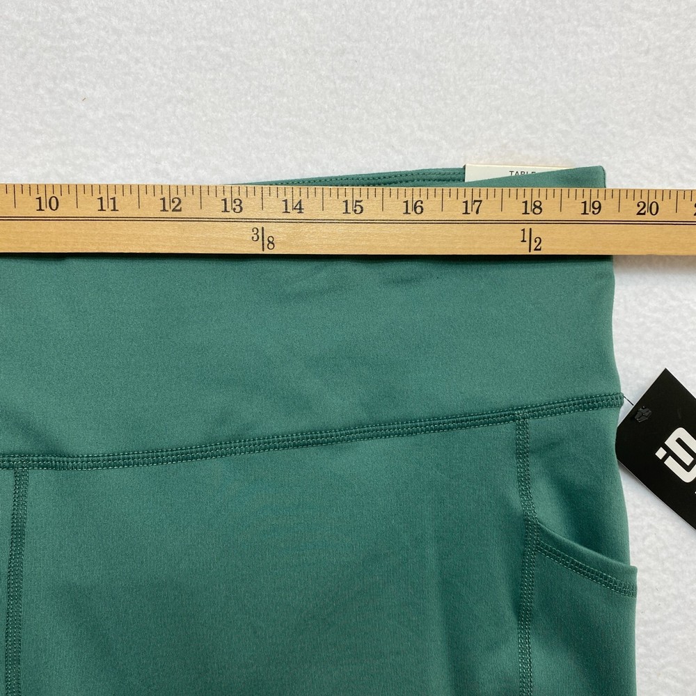 ID Ideology 7/8 Leggings Womens 3X Crushed Mint Compression Side Pocket