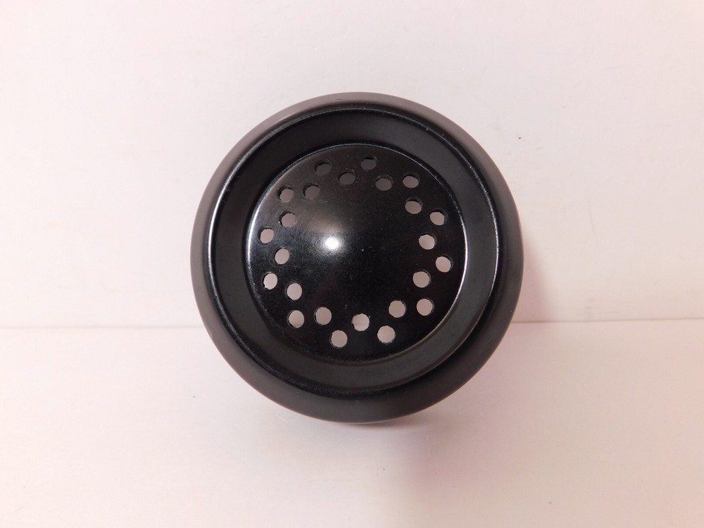 1 - Automatic Electric A/E 40 Bakelite Handset Ribbed Transmitter Cap in VG Cond