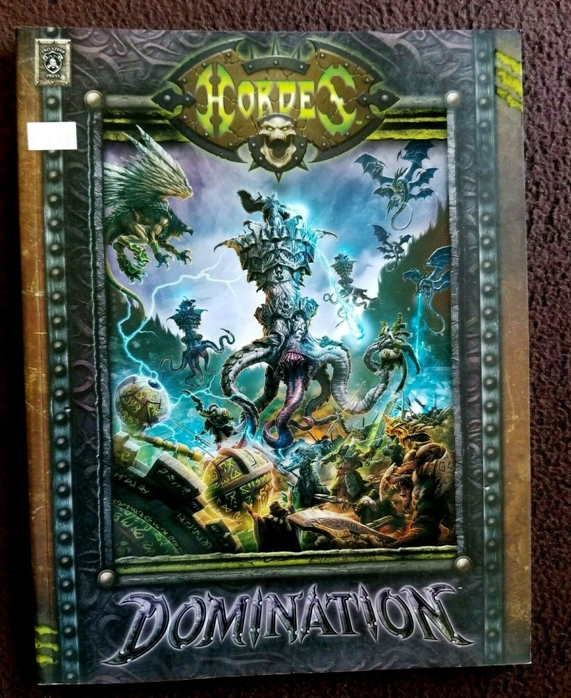 HORDES DOMINATION ROLE PLAYING GAME LARGE PAPERBACK BOOK