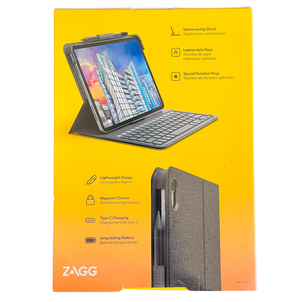 iPad 10th Gen Zagg Messenger Folio 2 Case & Keyboard