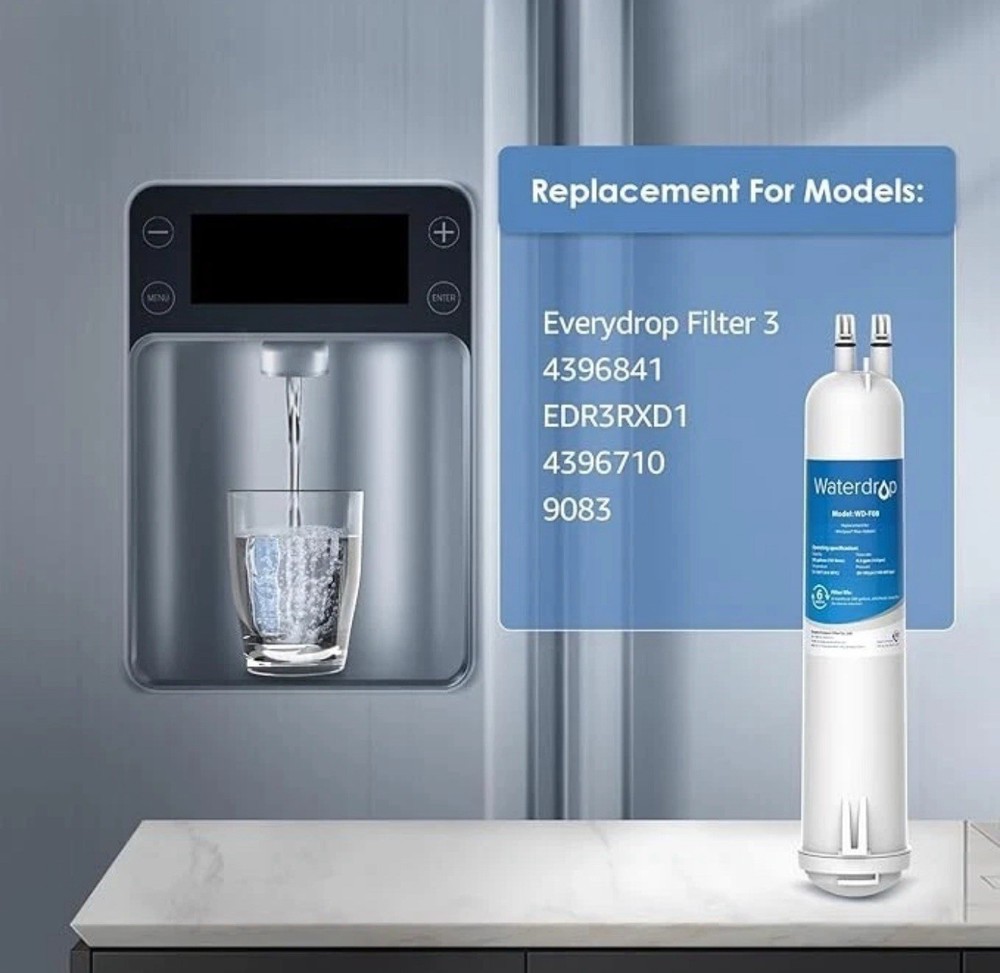 Waterdrop Refrigerator Filter, Replacement for Kenmore® 46-9083, 46-9030, 2 Pack