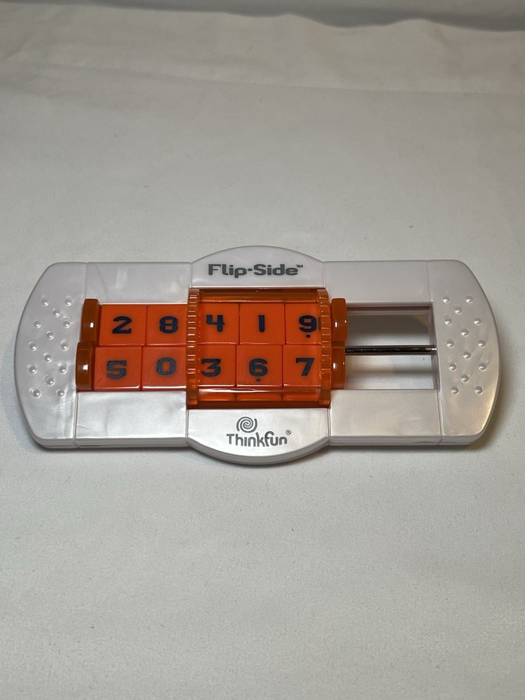 Vintage Flip Side Brain Teaser Challenge Game ThinkFun
