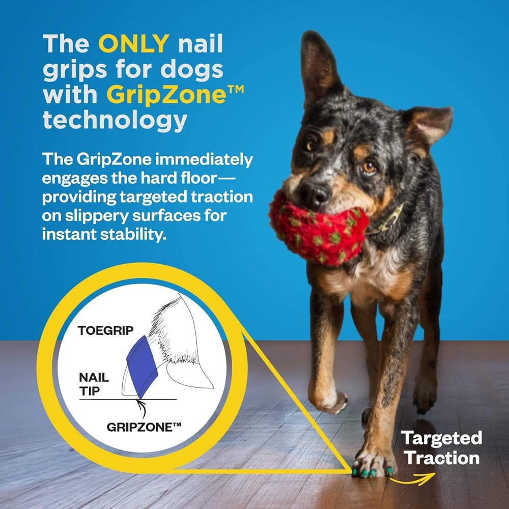 Dog Nail Grips - Instant Traction 20 Pack
