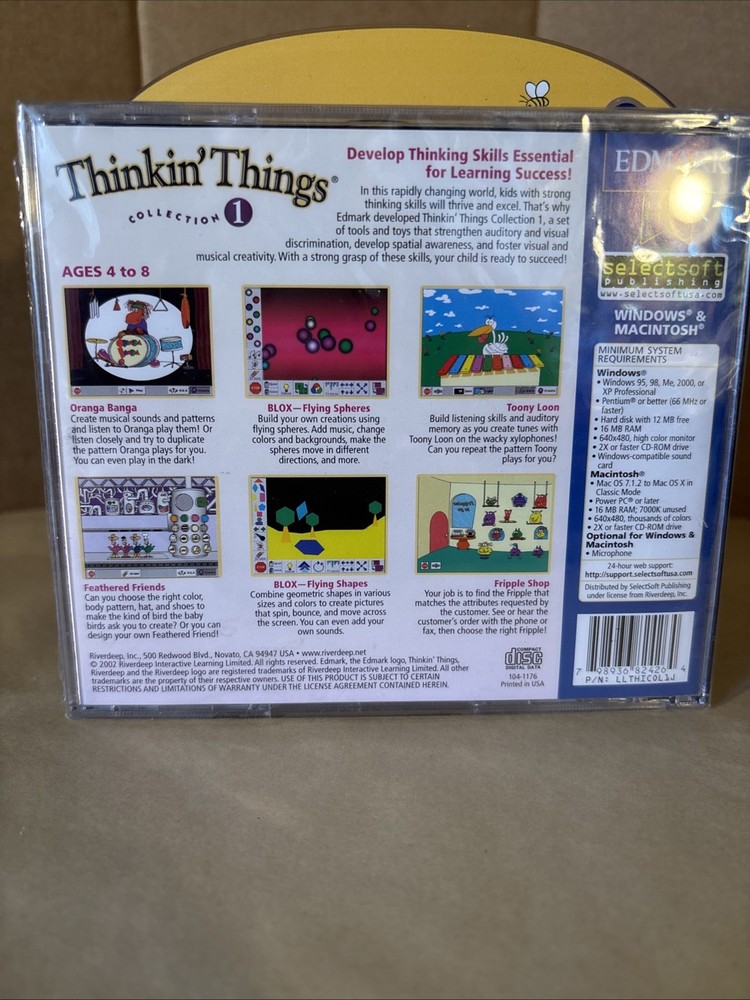 Thinkin" Things Collection 1 New Cd-Rom