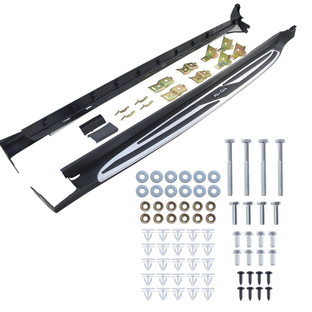 Running Boards Side Steps For 2013-2019 Ford Escape Side Step Nerf Bars