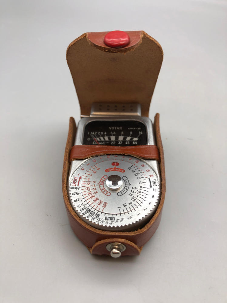 Vintage Tower Hyper VII Light Meter - With Leather Case - Good Cond. - UNTESTED