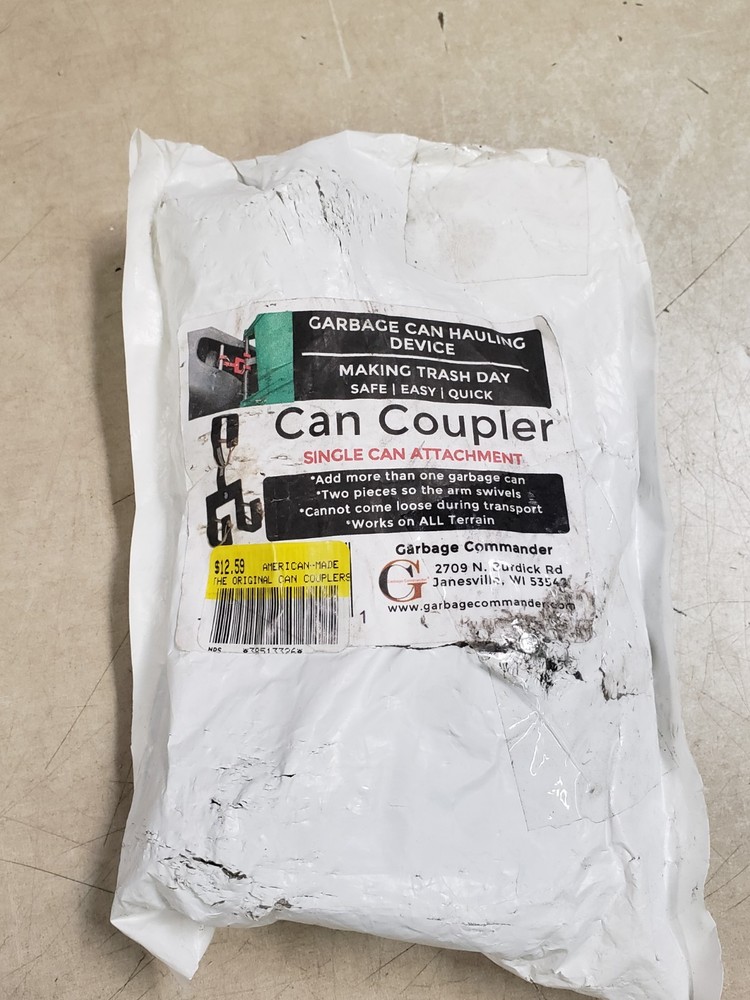 Garbage Commander Can Coupler Single Can Attachment