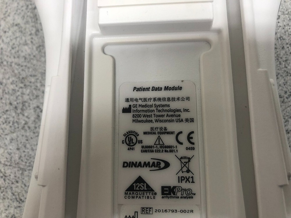 GE 2016793-002R Patient Data Module