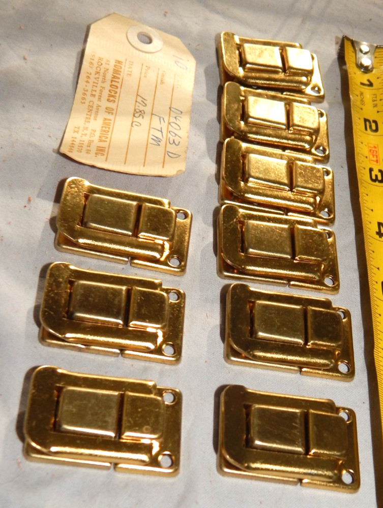 Vintage Toggle Latch Catch Hasp Italy NOS