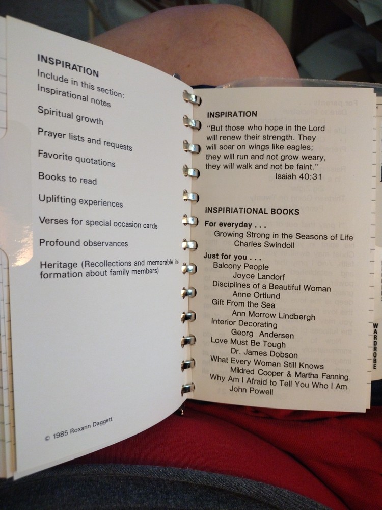 Vintage Goal Planner