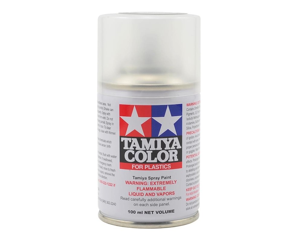 Tamiya TS-80 Flat Clear Lacquer Spray Paint (100ml) [TAM85080]