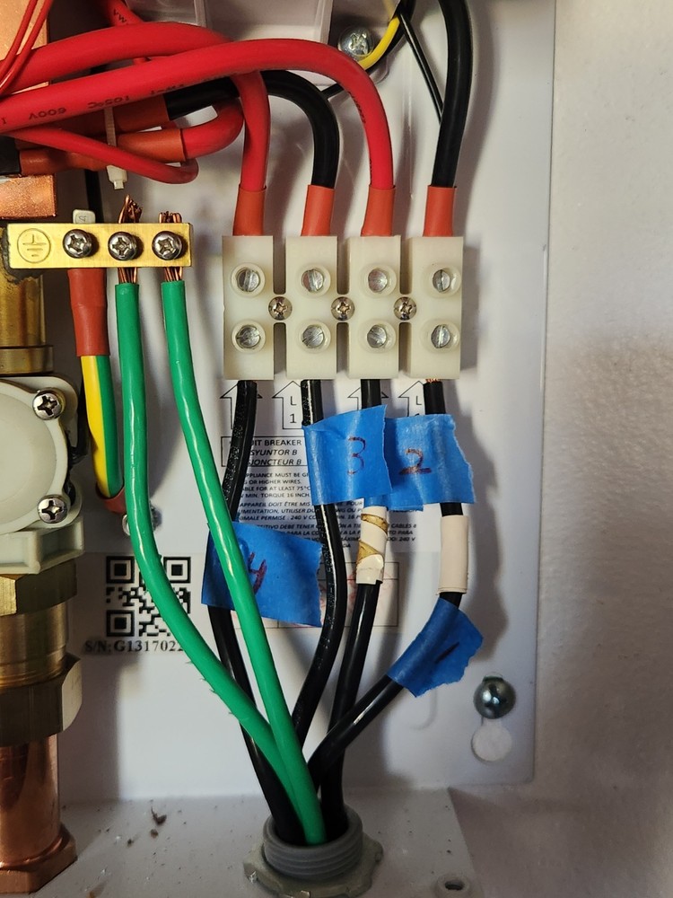 PARTS / REPAIR - RHEEM PERFORMANCE RETEX-18 ELECTRIC TANKLESS WATER HEATER 18kW