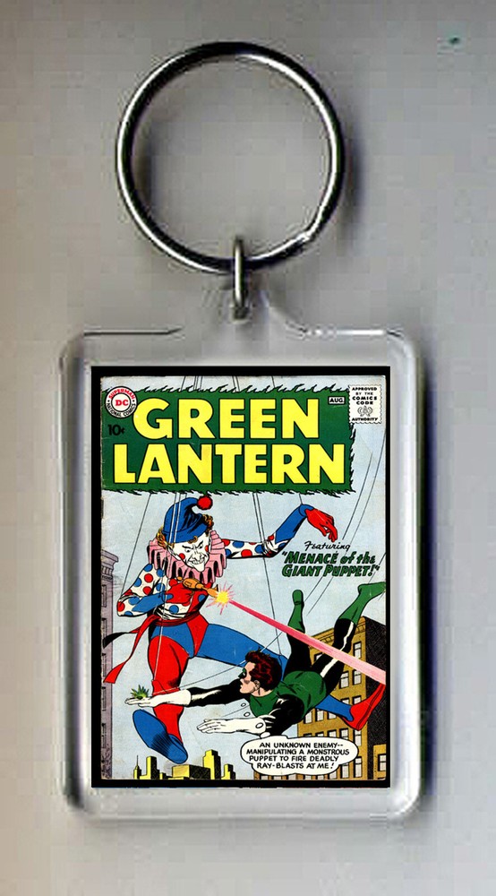 Green Lantern 1 Comic Keyring