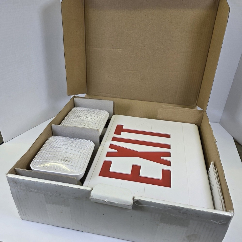 Crescent Lighting model CPRW32EN LED exit sign with emergency lighting