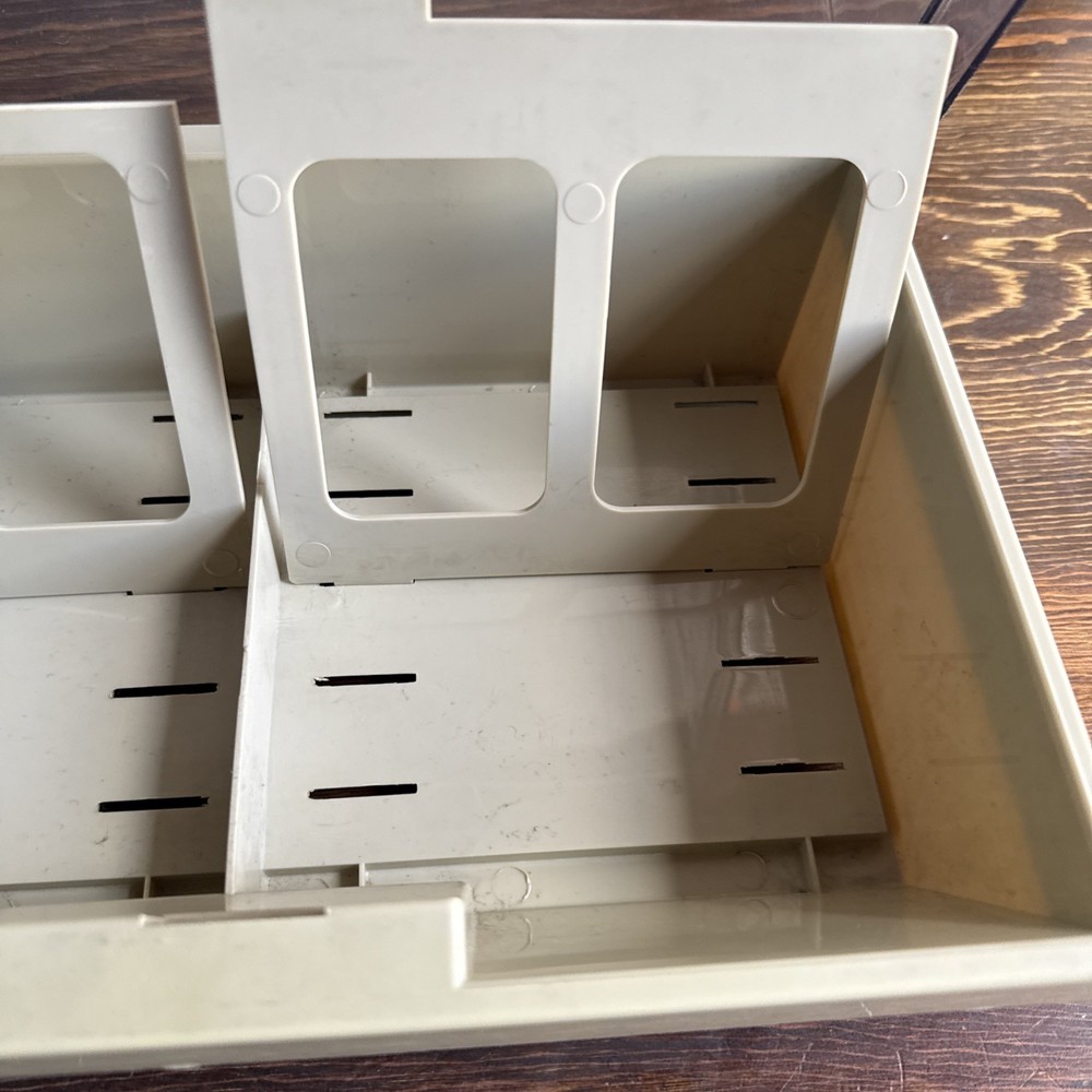 Vintage Floppy Disk Case Storage