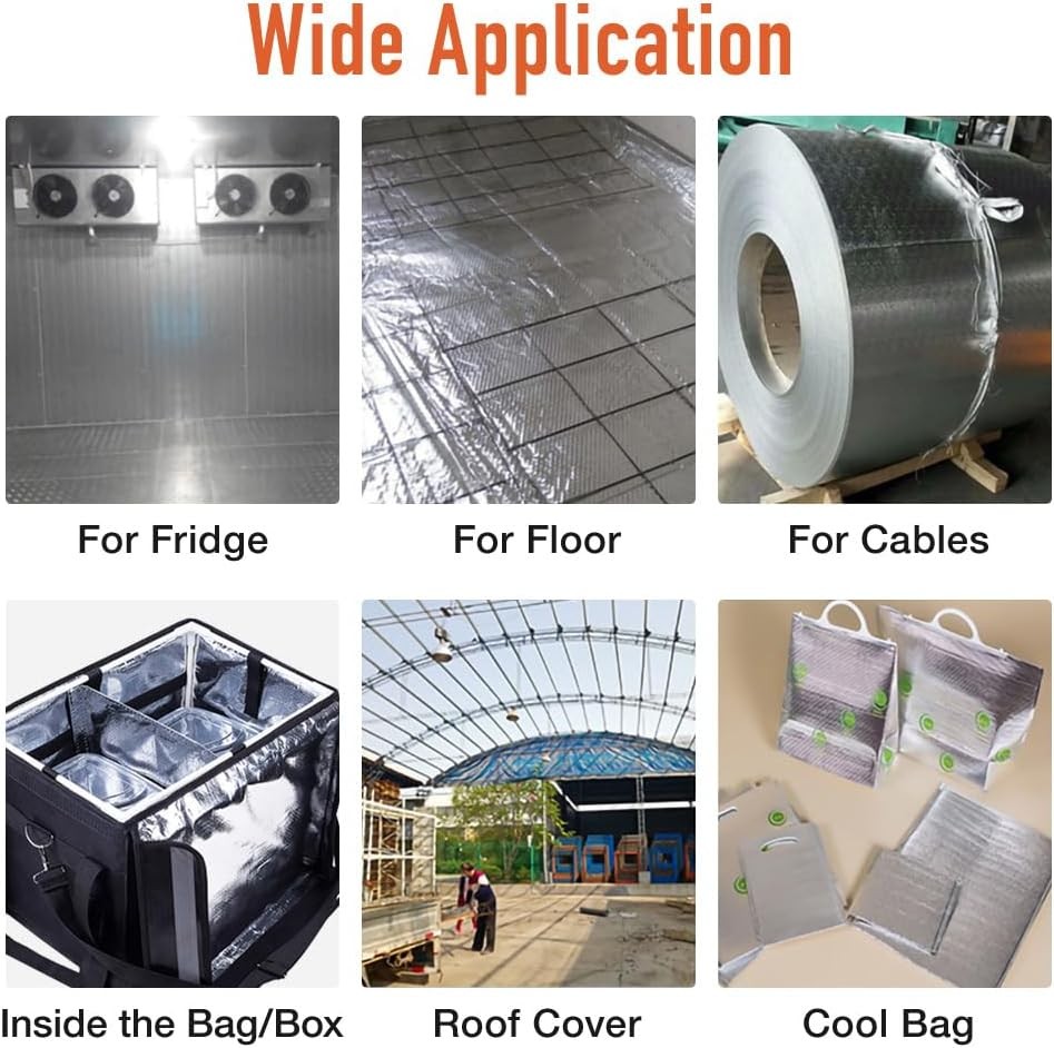 5MM Reflective Insulation Foam Core Radiant Barrier Thermal Insulation Shield