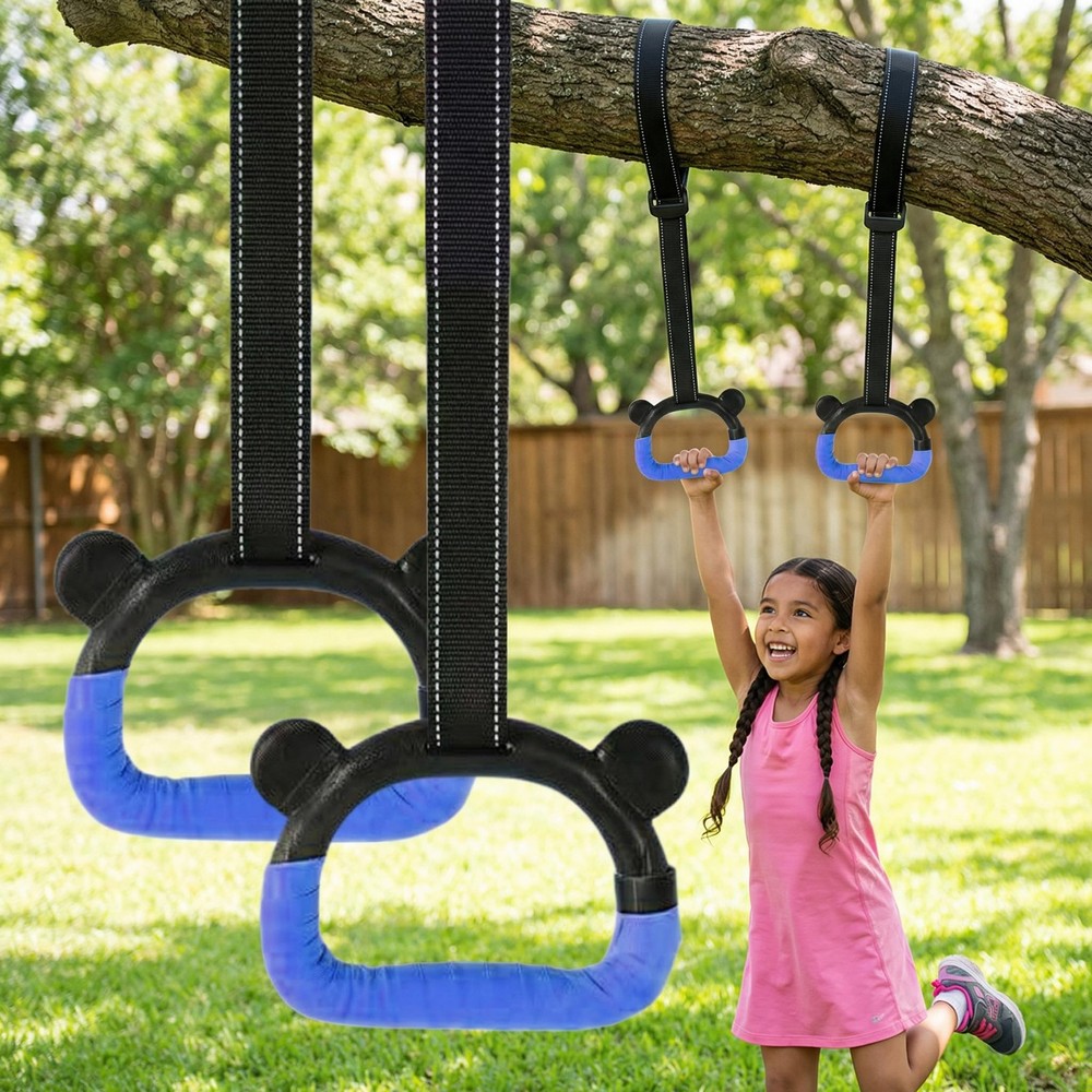 Adjustable Gymnastics Rings for Home Workouts & Strength Training
