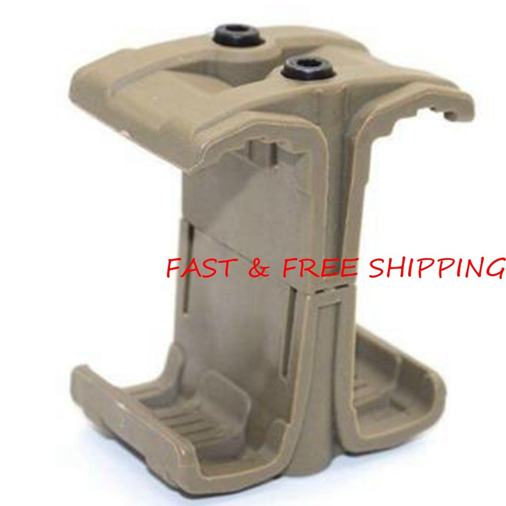 Tan Universal Double Dual Parallel Magazine SpeedLoader Tool For 5 5 6 & 2 2 3
