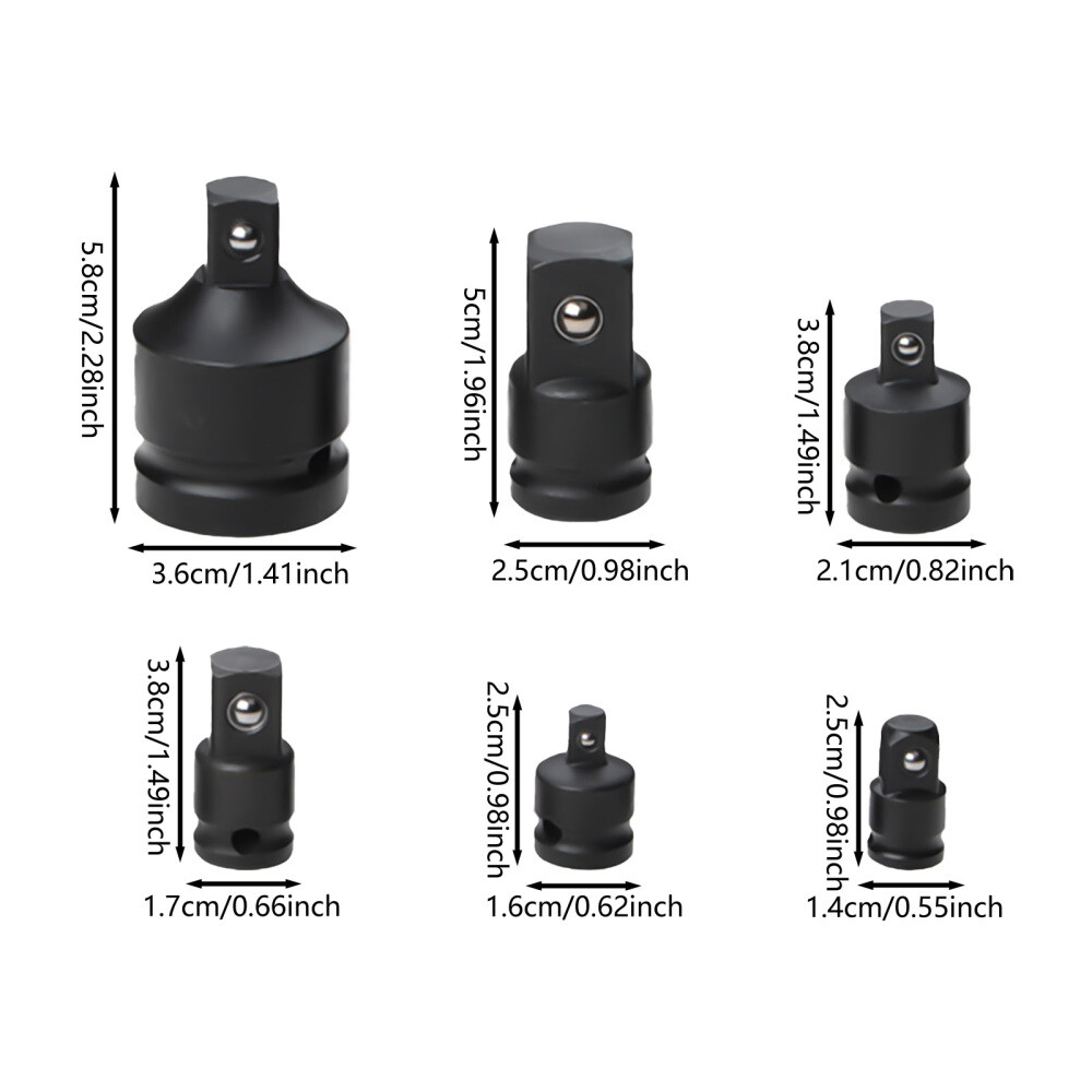 Pneumatic Sleeve Adapters Universal Joint Right Angle Drill Attachment Kit Set