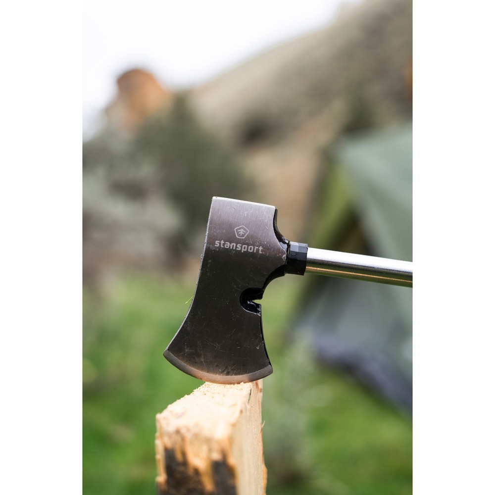 Stansport Rubber Handle Camp Axe / Hammer