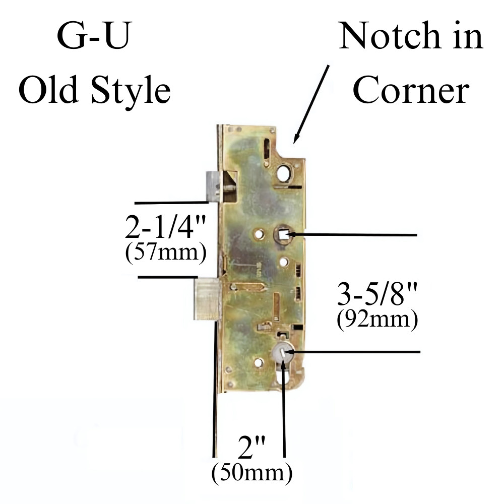G-U Active 50/92 Lock Case - Durable Security Lock Housing Replacement