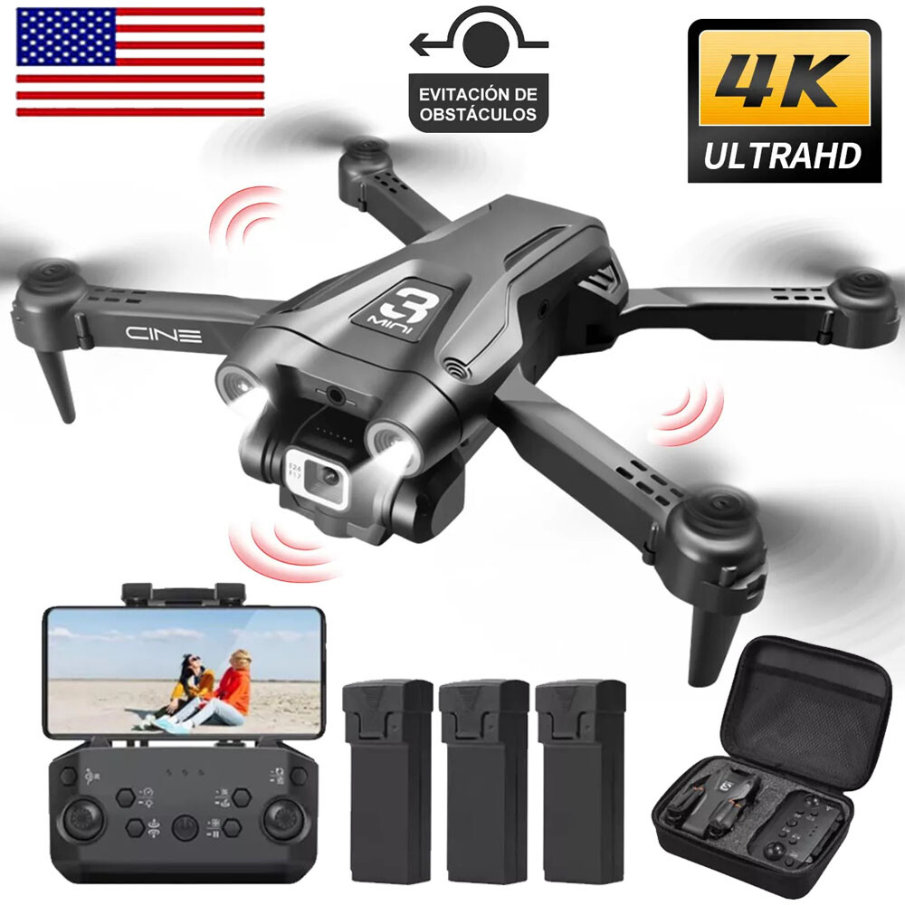 DEERC D96 Drone with 4K UHD Dual Camera Foldable Quadcopter Obstacle Avoidance v