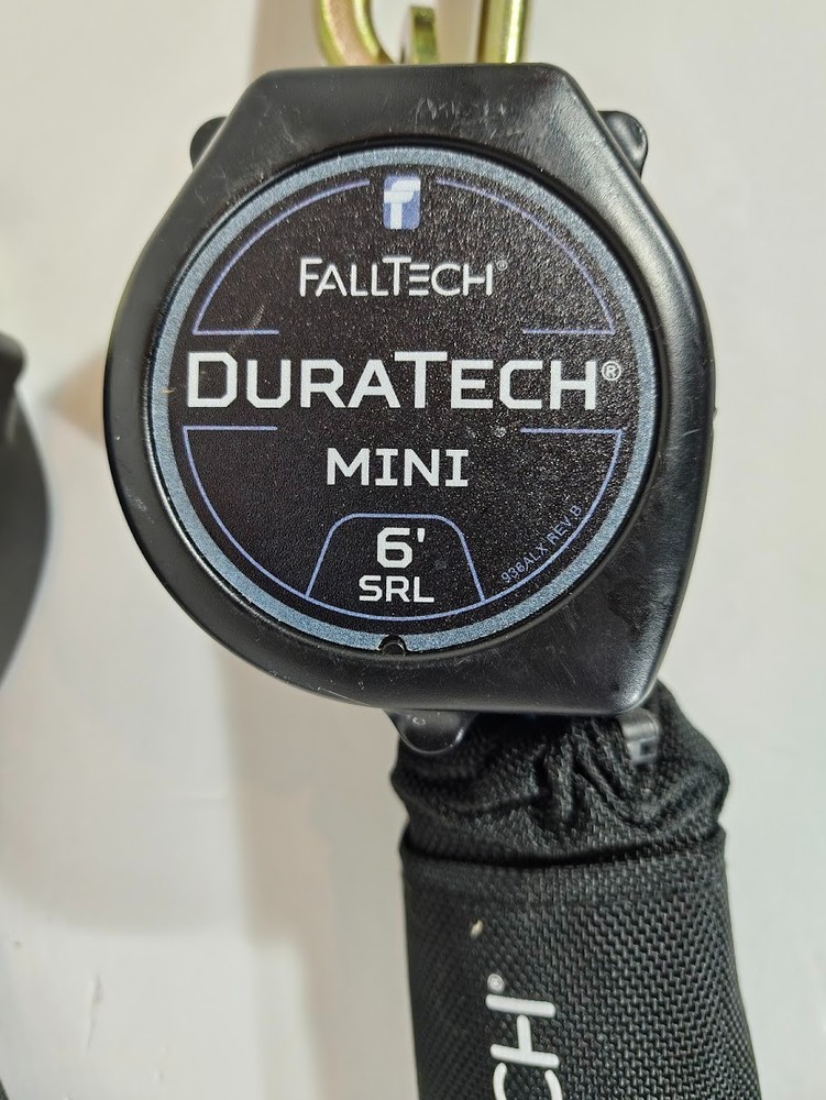 2 x FallTech Duratech 6' Mini Web Self-retracting Class 1 Device