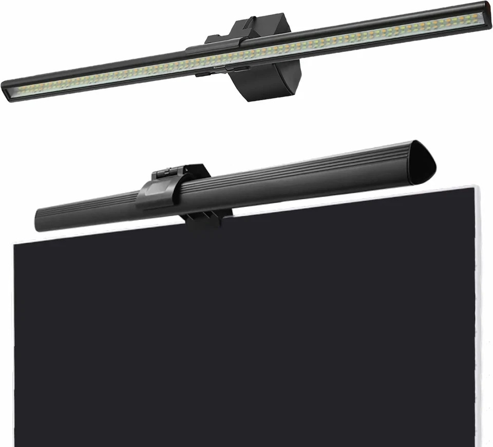 Computer Monitor Light Bar, LED Screen Standard Light, Black