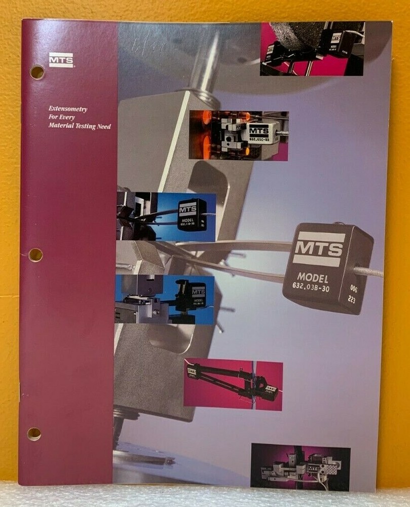 MTS Systems Corporation 1990 Catalog.