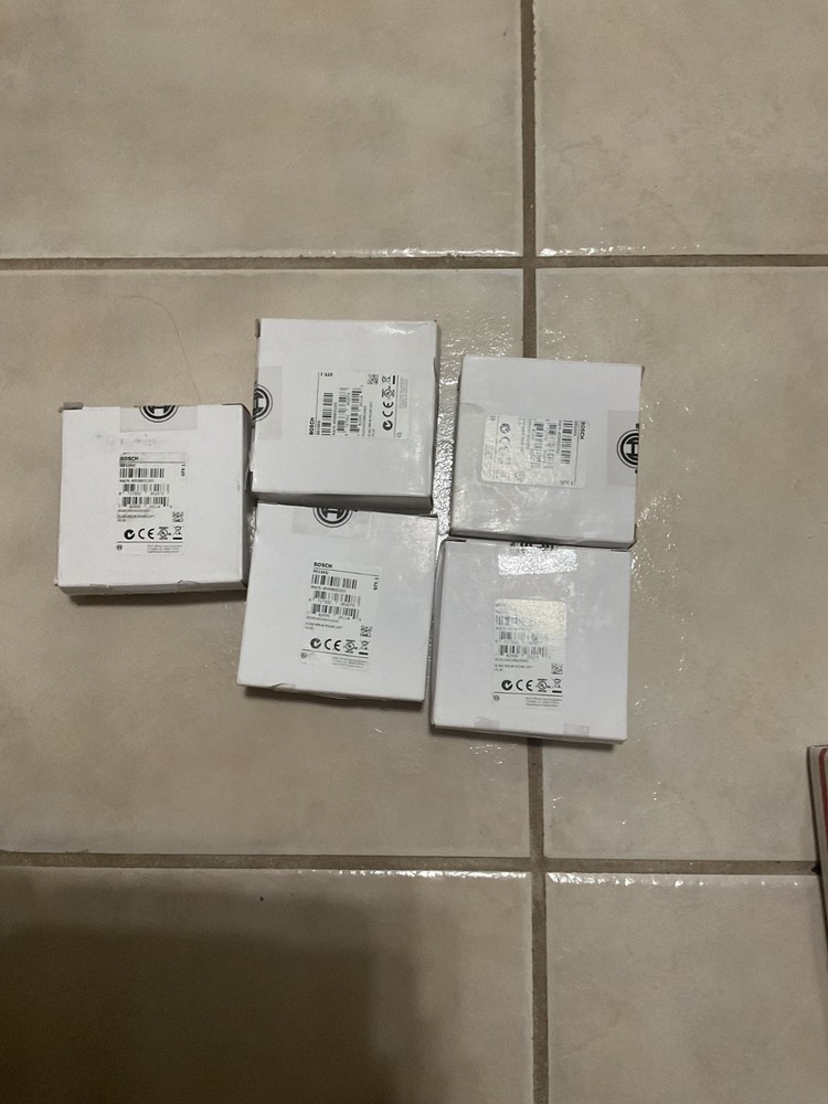 5  Bosch DS1101 Glassbreak Detector Round SECURITY SYSTEM ALARM (L14)