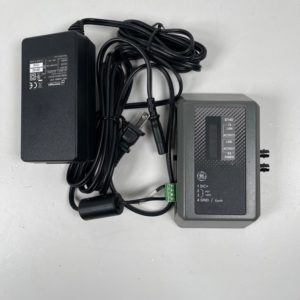 GE Security Interlogix S714D-EST2 Communication Module w/ Power Supply