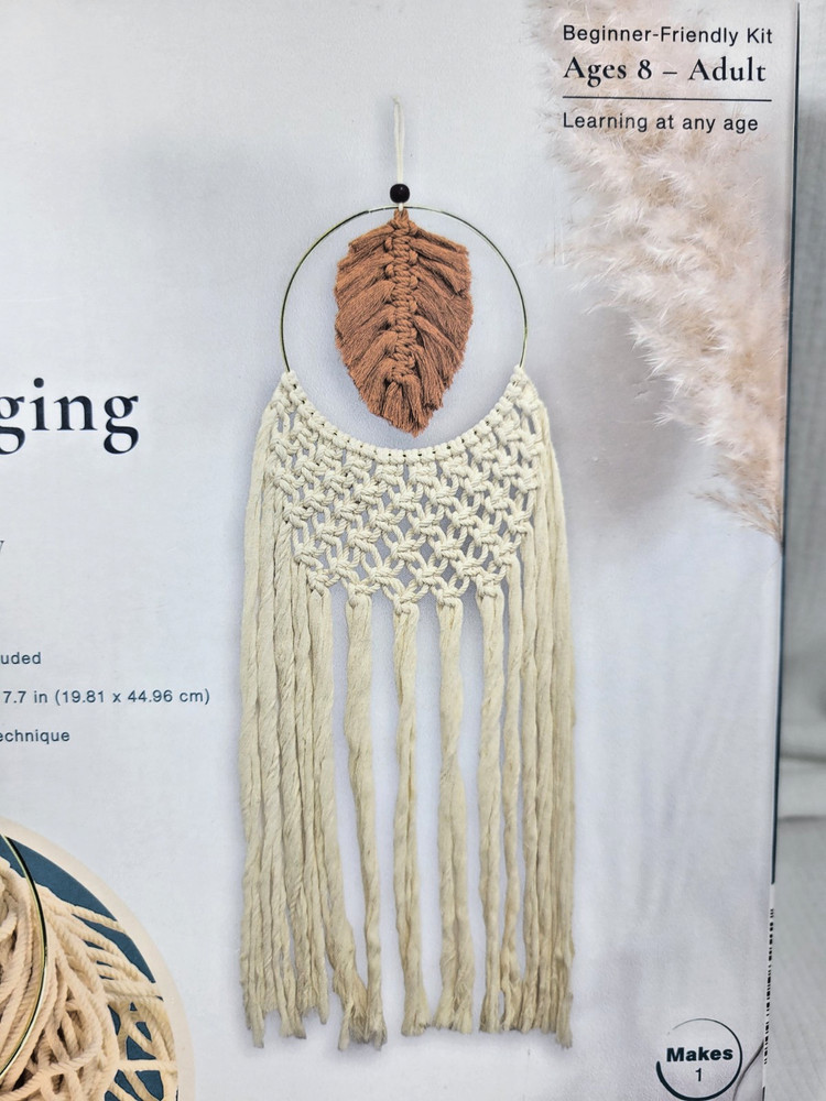 FreeForm Craft Macrame Wall Hanging Kit NIB