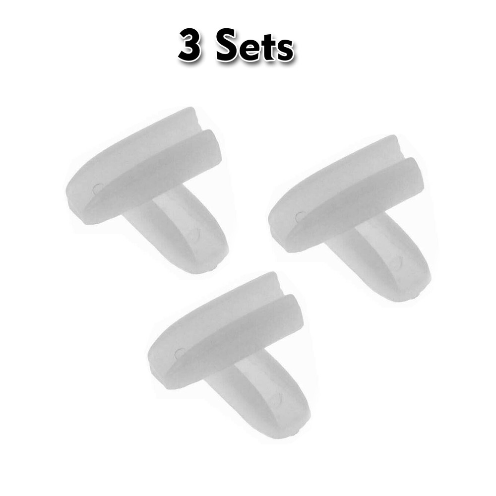 3 Sets Replacement TIPS for NYLON JAW Flat Nose PLIERS 2 Pc set