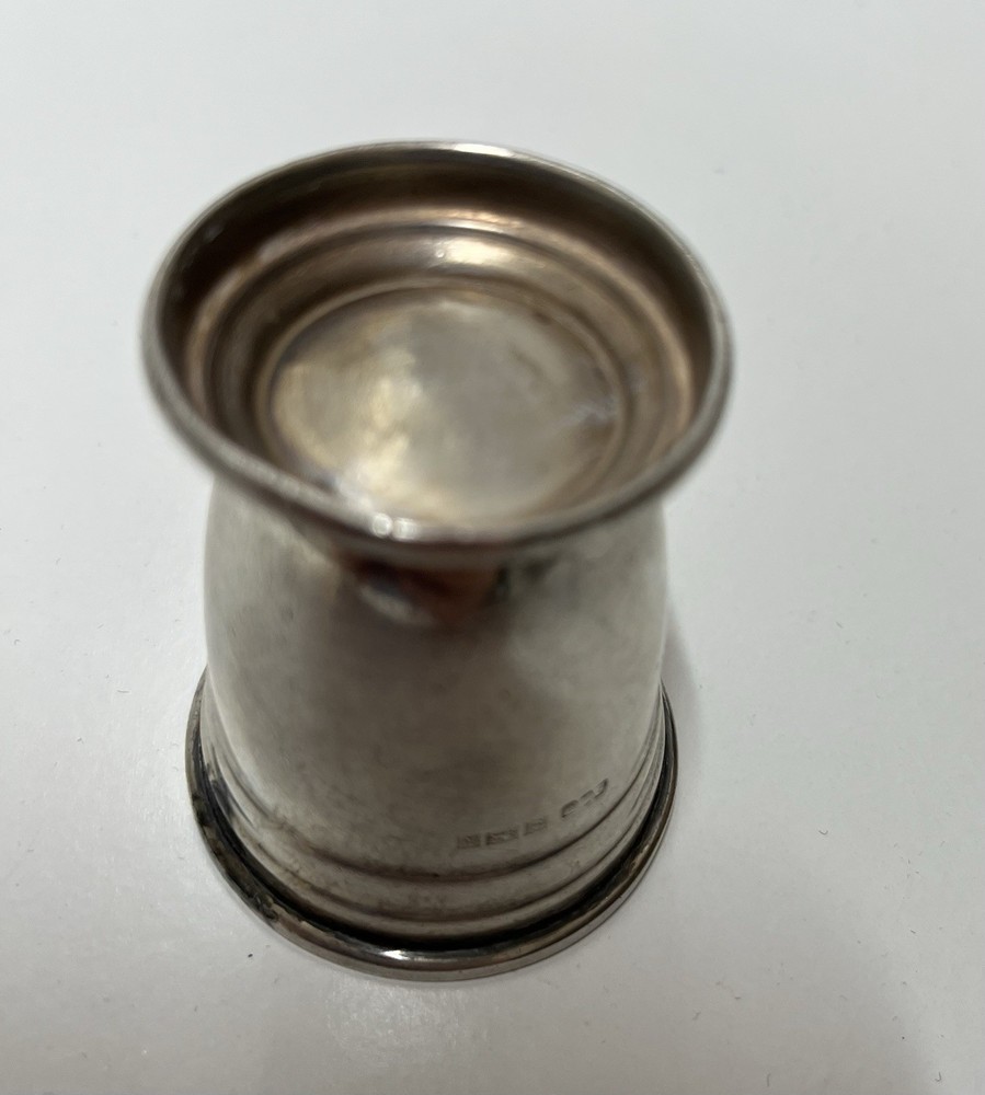 STERLING SILVER EGG CUP