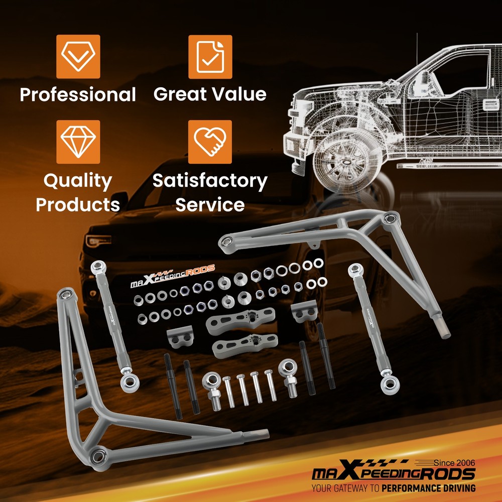 Front Lower Control Arm Wide Angle Kit Drift Complete Angle kit For BMW E36