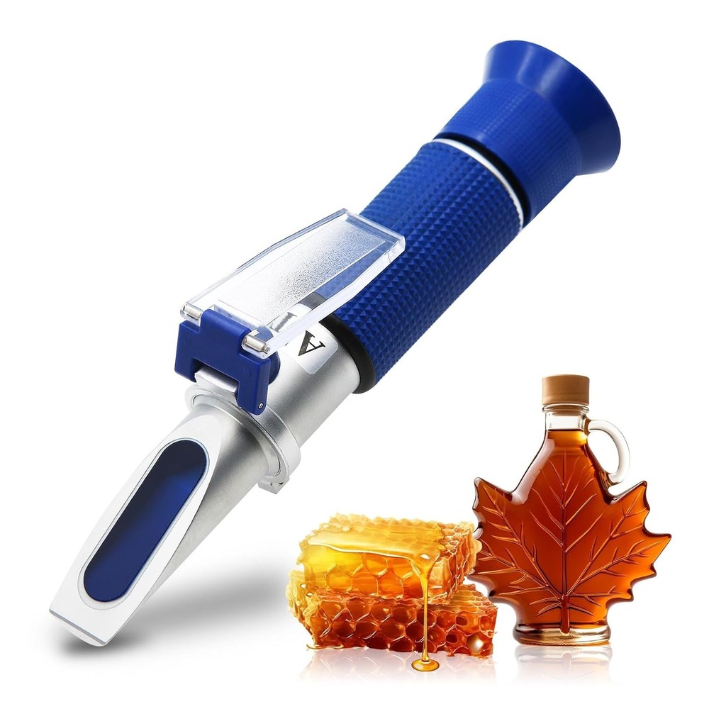 Expert Honey & Maple Syrup Refractometer with ATC - Accurate & Convenient
