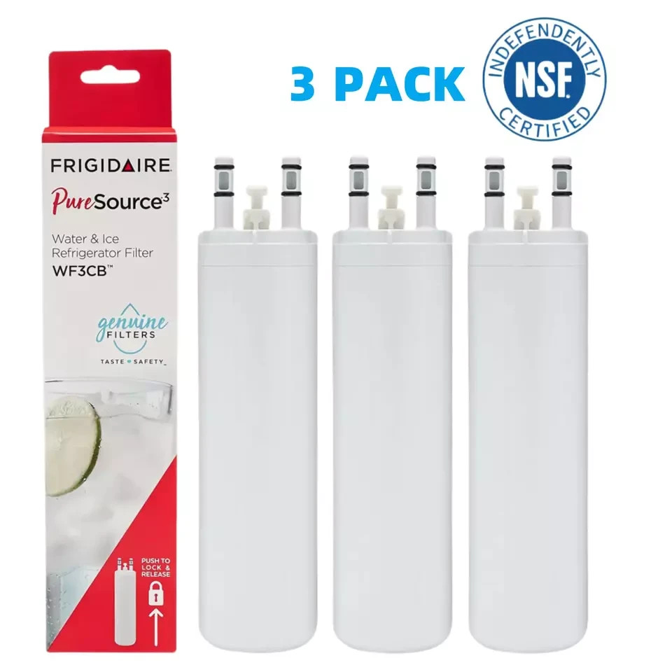 3 PACK NEW Frigidaire WF3CB Refrigerator PureSource 3 Water & Ice Filter US