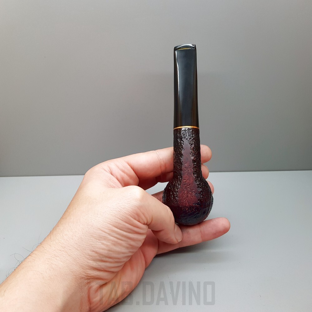 Savinelli Roma 101 9mm Rusticated Made in Italy