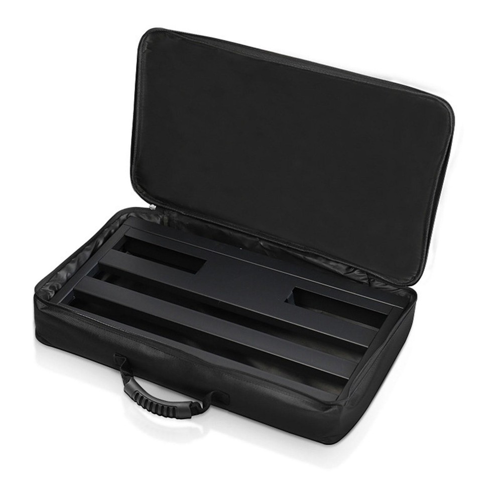 Portable Effects Pedal Board Case Sturdy Black