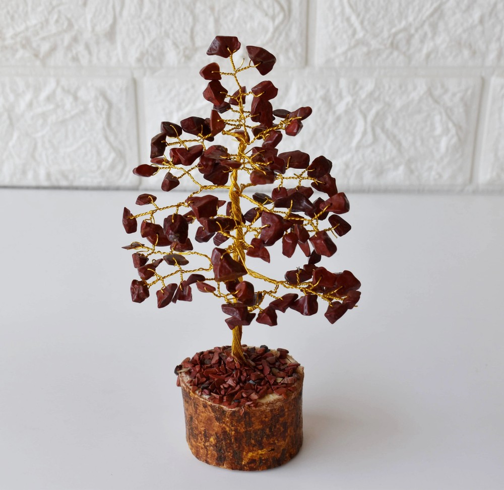 100 Chips Gemstone Tree | Red Jasper | Feng Shui Tree