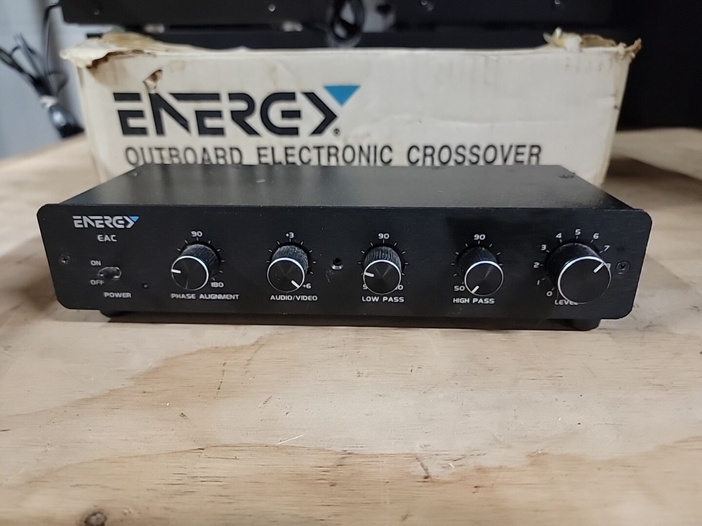 Energy Outboard Electronic Crossover With Box