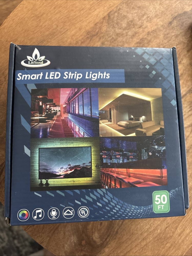 Smart LED Strip Lights 50ft