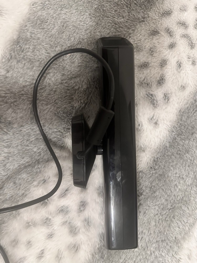 Microsoft Xbox 360 Kinect Motion Sensor Camera Black, Wired TESTED