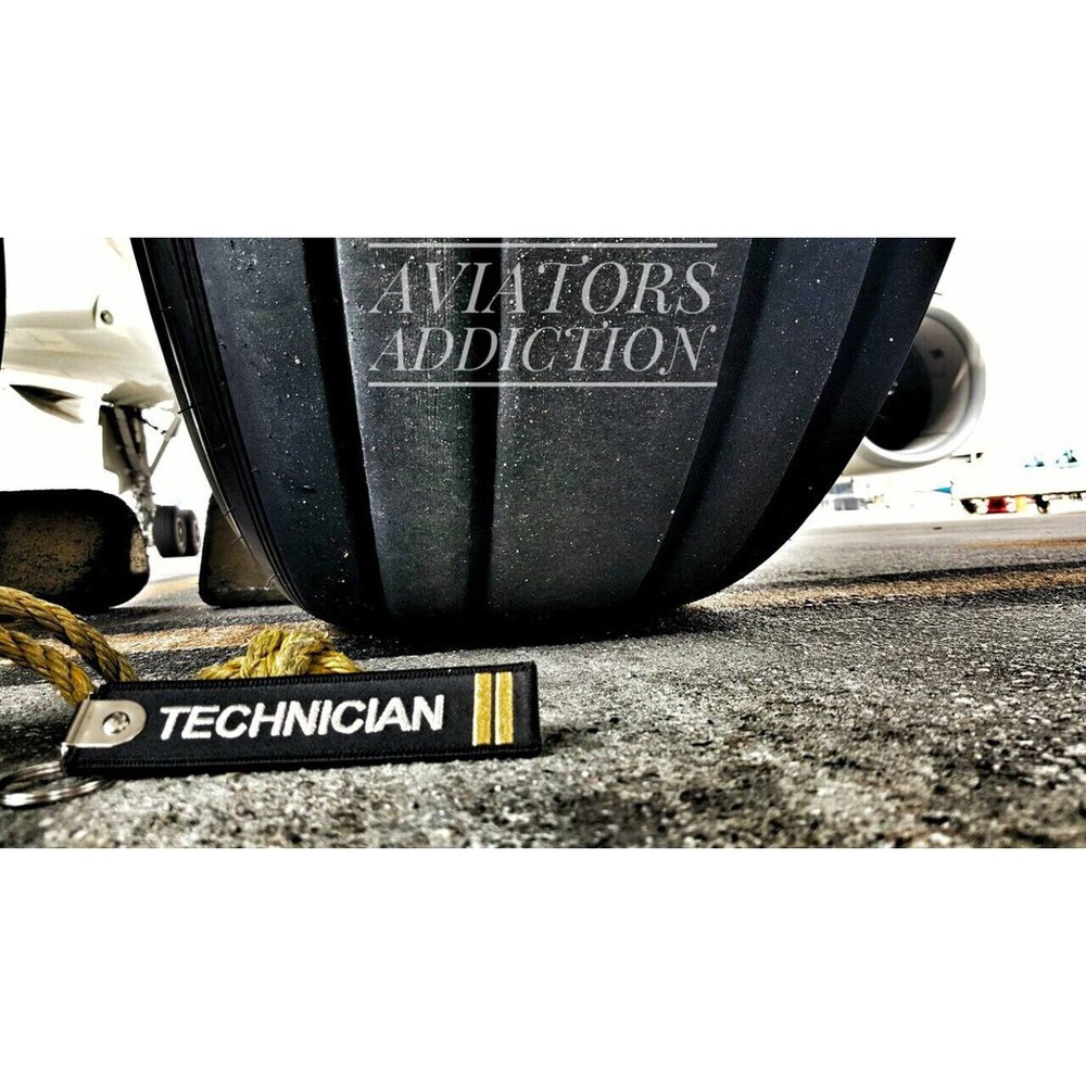 PREMIUM Technician Key Chain/Tag Aviation New
