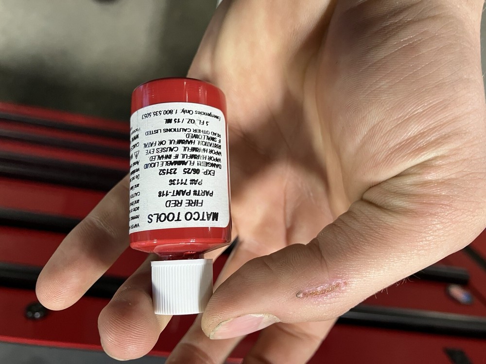 Matco Tools 2s Firehouse Red With Power Drawer