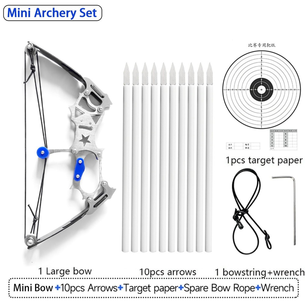 Mini Archery Bow Set Right Hand Mini Compound Bow
