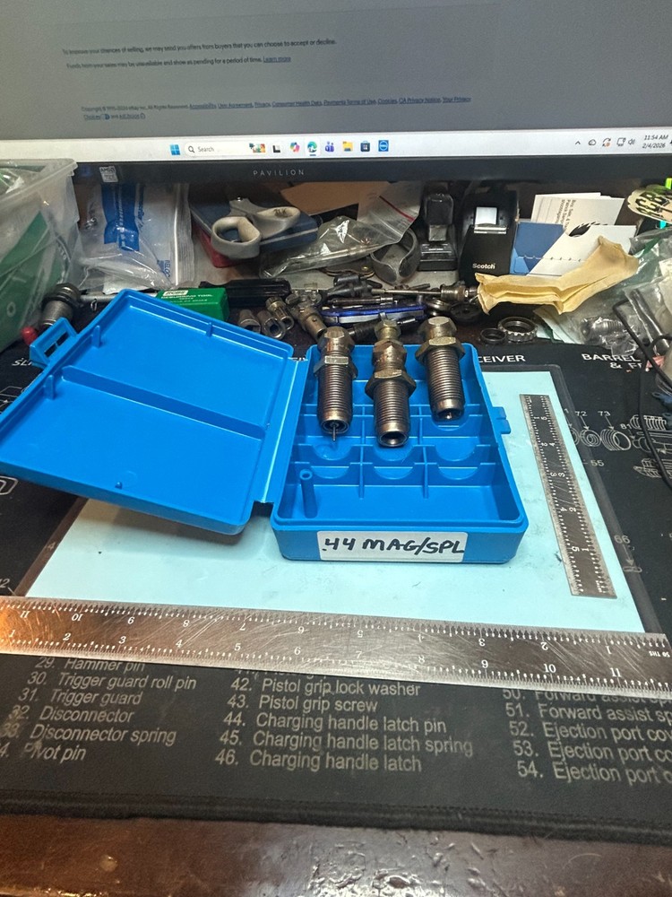 Dillon .44 SPL/.44 MAG Carbide Three Die Set